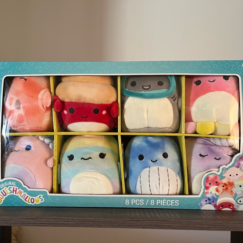 Squishmallow Costco sealife set